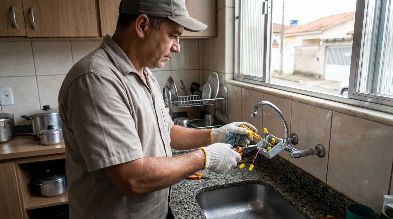 Adequação de Ponto Elétrico no Recanto, Ipatinga‑MG