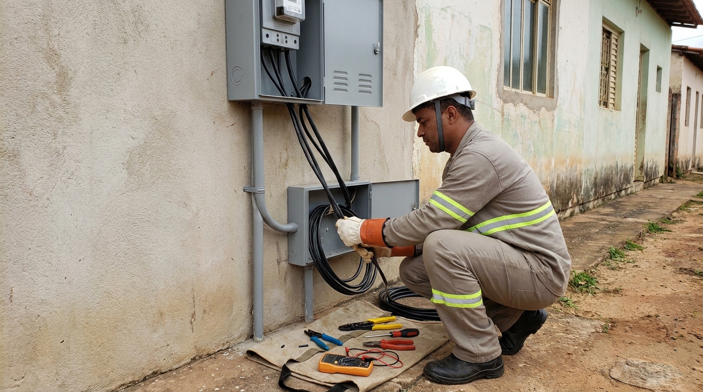 Regularização de Entrada de Energia no Centro, Ipatinga‑MG